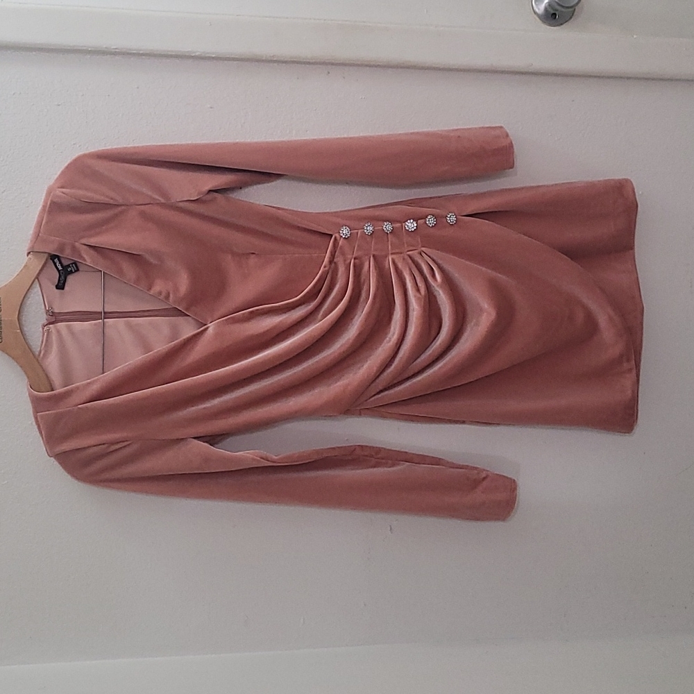 Rose gold dress